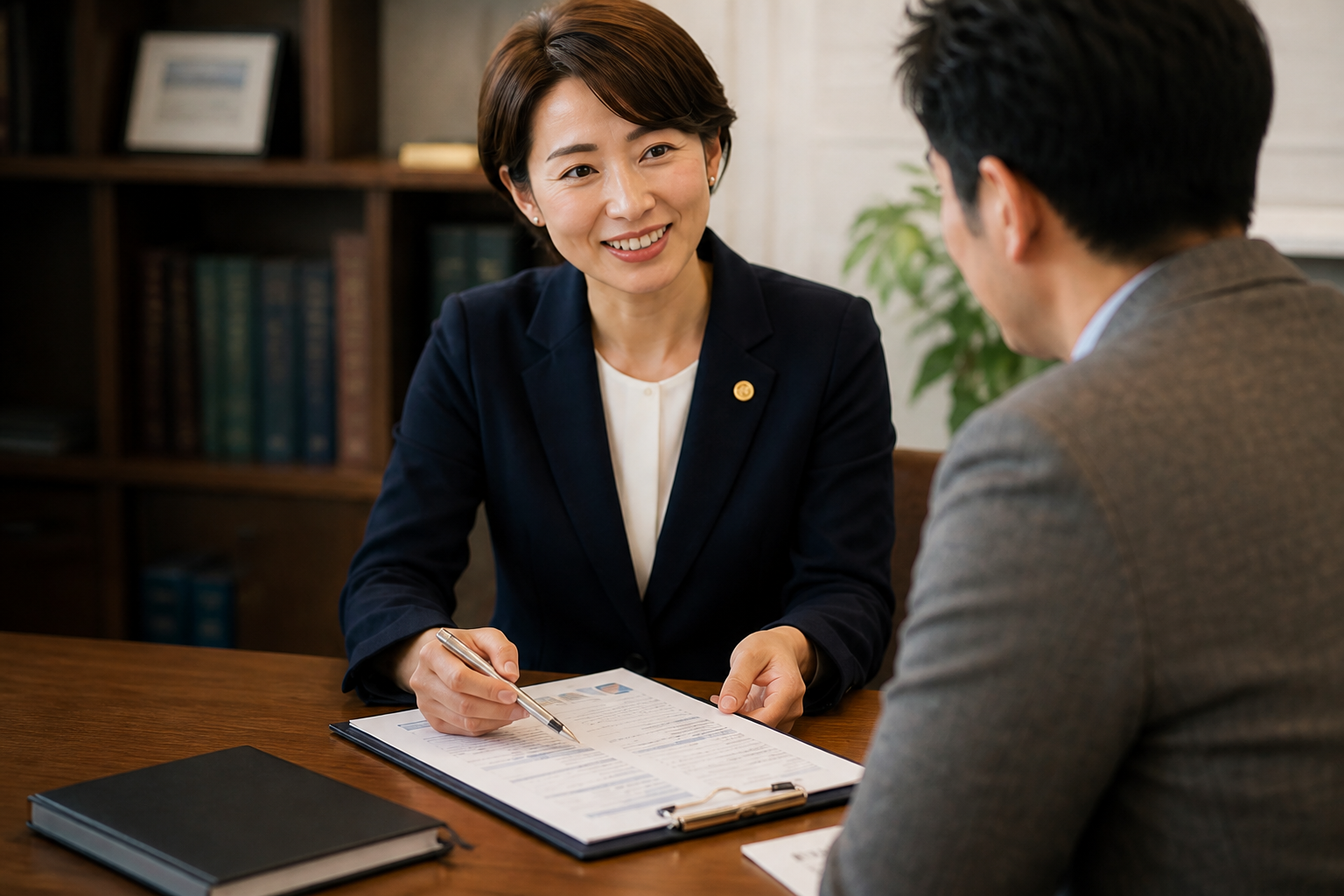 青葉法律相談室の雰囲気を伝えるビジュアル